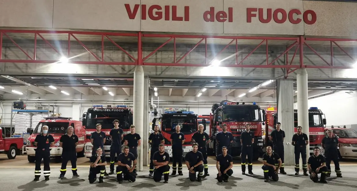 Terminata la missione roghi in Sicilia: 60 pompieri trentini impegnati per quasi 20 giorni
