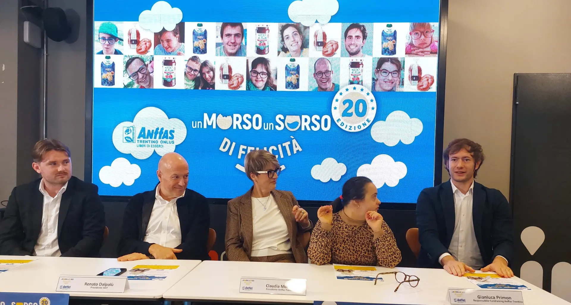 Anffas, in Trentino ventesima edizione della raccolta fondi “Un morso e un sorso di felicità”