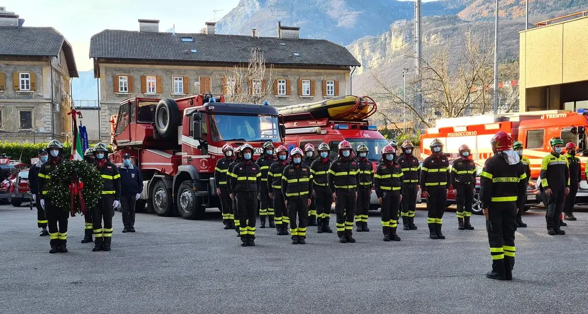 In un anno oltre 7mila interventi per i vigili del fuoco permanenti di Trento