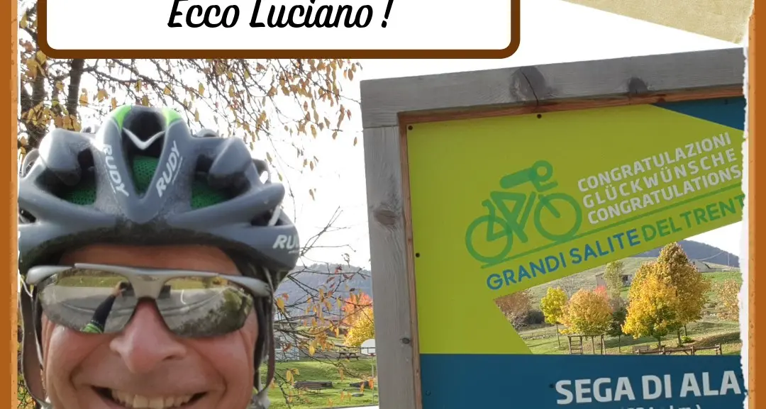 Aspettando il Giro d’Italia, le foto di chi ha fatto la dura salita della Sega in bicicletta