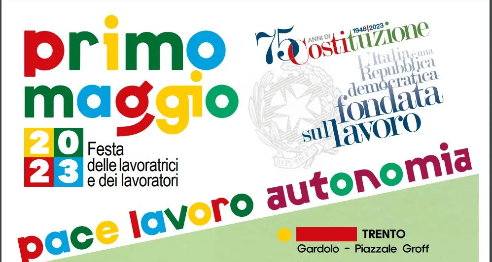 Primo Maggio, confermato il concerto dei sindacati a Gardolo