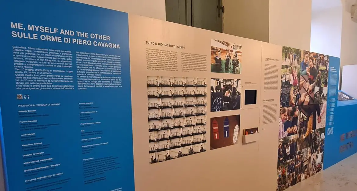 “MMyO Me Myself and the Other”: inaugurata la mostra su Piero Cavagna