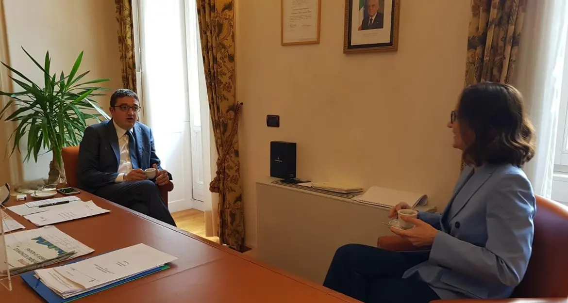 Fugatti incontra la ministra Gelmini: sul tavolo i fondi Ue per la ripartenza e i gettiti arretrati