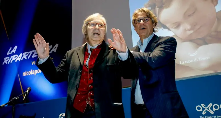 Sgarbi, dimissioni e accuse: «Il ministro Sangiuliano senza dignità»