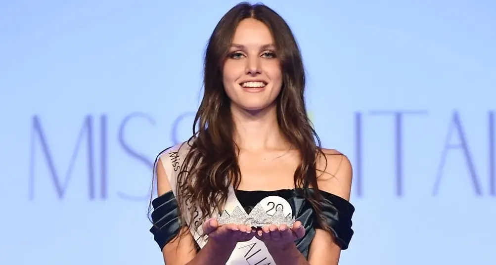 Dalla facoltà di economia al rifugio, fino alle passerella: Fabiana Trentin è Miss Cinema Trentino Alto Adige