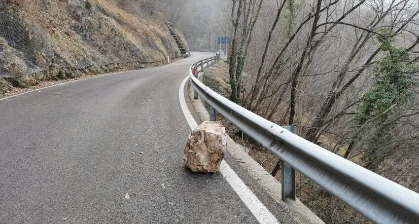 Brentonico, riaperta la strada di collegamento con Chizzola