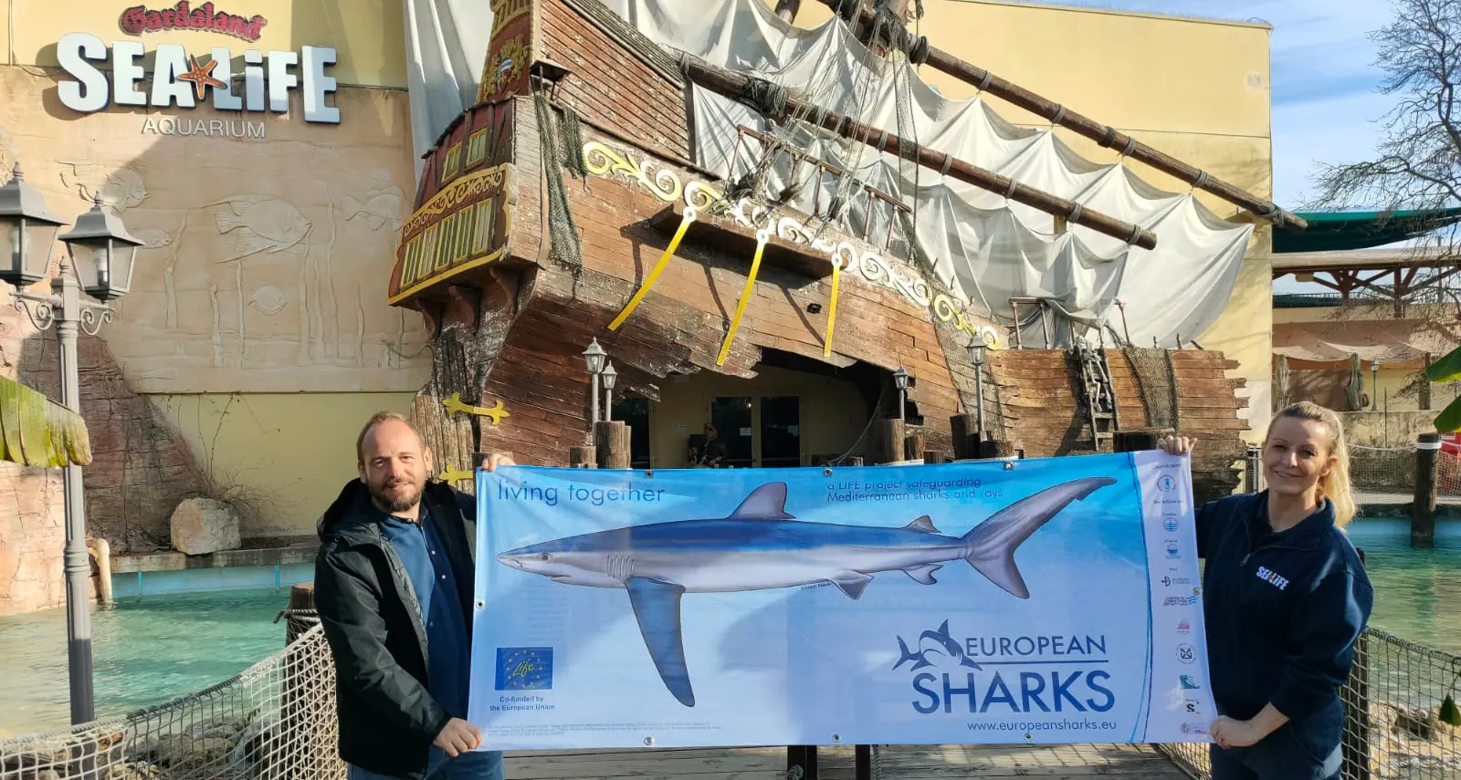 Gardaland, il Sea Life Aquarium diventa ambasciatore del progetto Life European Shark