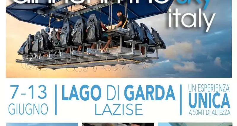 Lazise, tutti i dettagli di Dinner in the sky