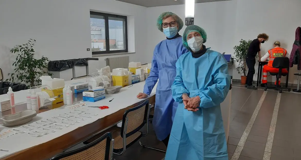 \"Maratona vaccinale\": in Trentino 2.672 prime dosi su 57.257