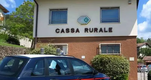 Tentata rapina alla Rurale di Civezzano