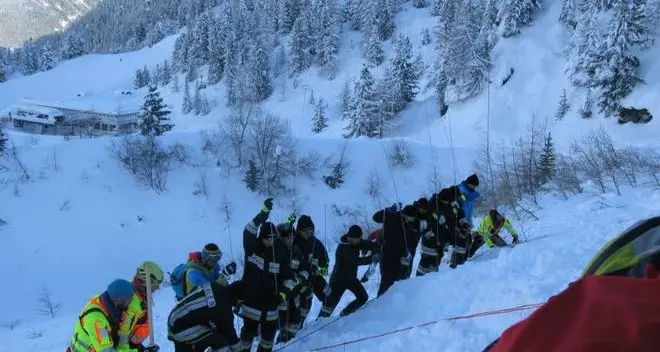Travolto e ucciso dalla valanga