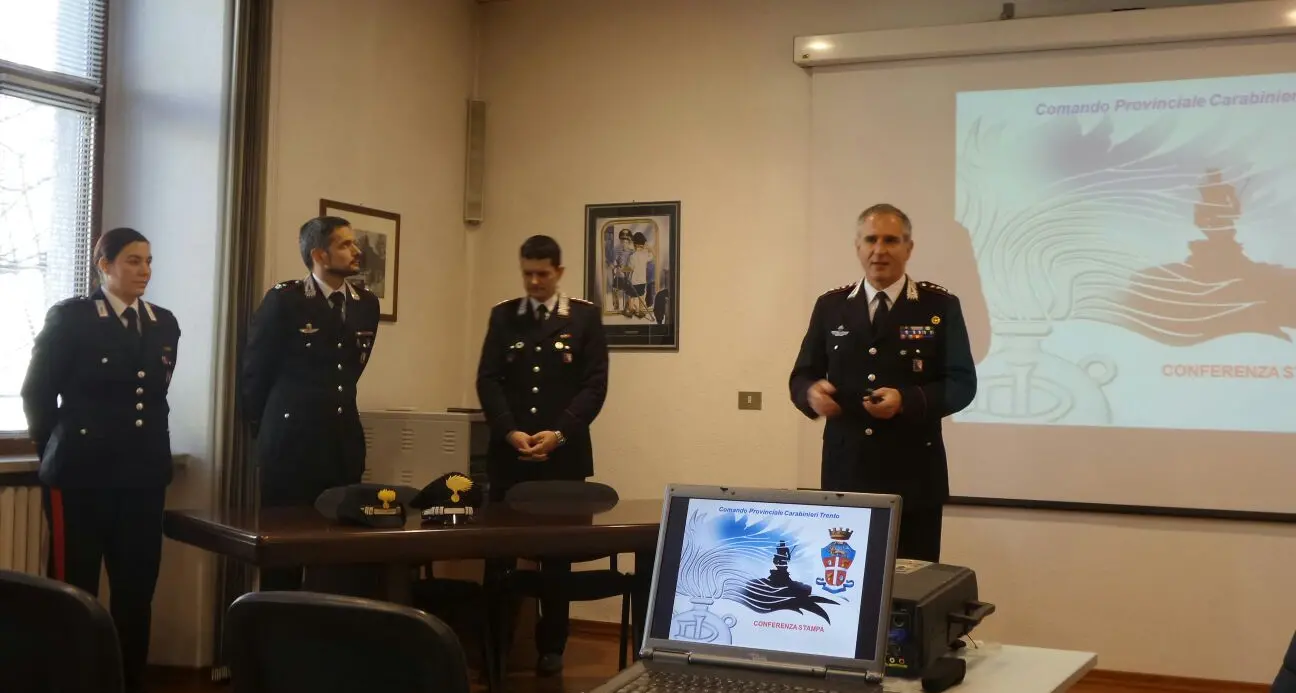 Aumentano i furti, ma calano le rapine