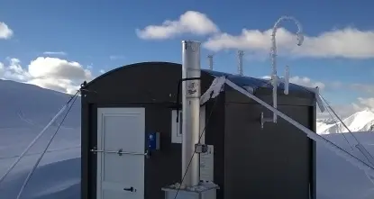 Sul Col Margherita aria pulita come nella base antartica