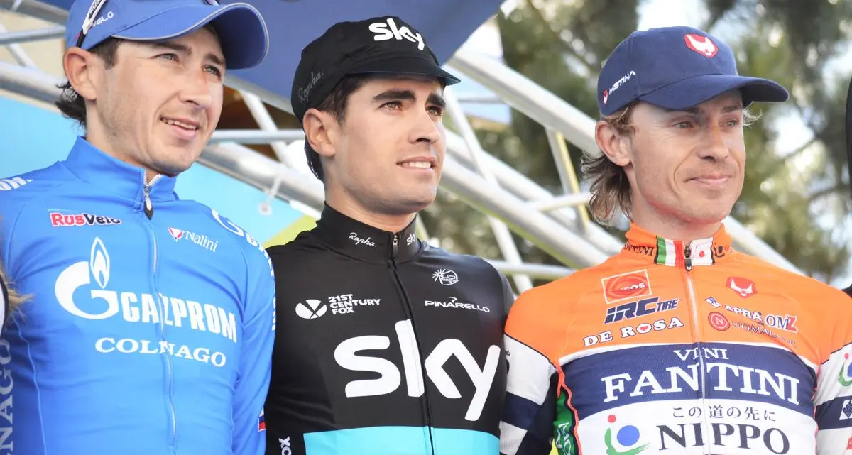 Moscon lancia Landa sulla salita di Anras
