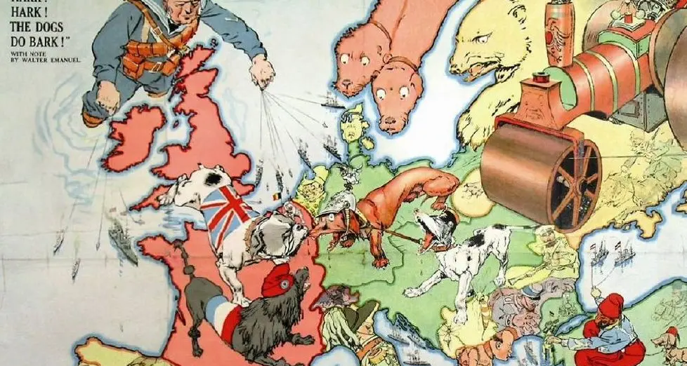Immagini satiriche della Grande Guerra