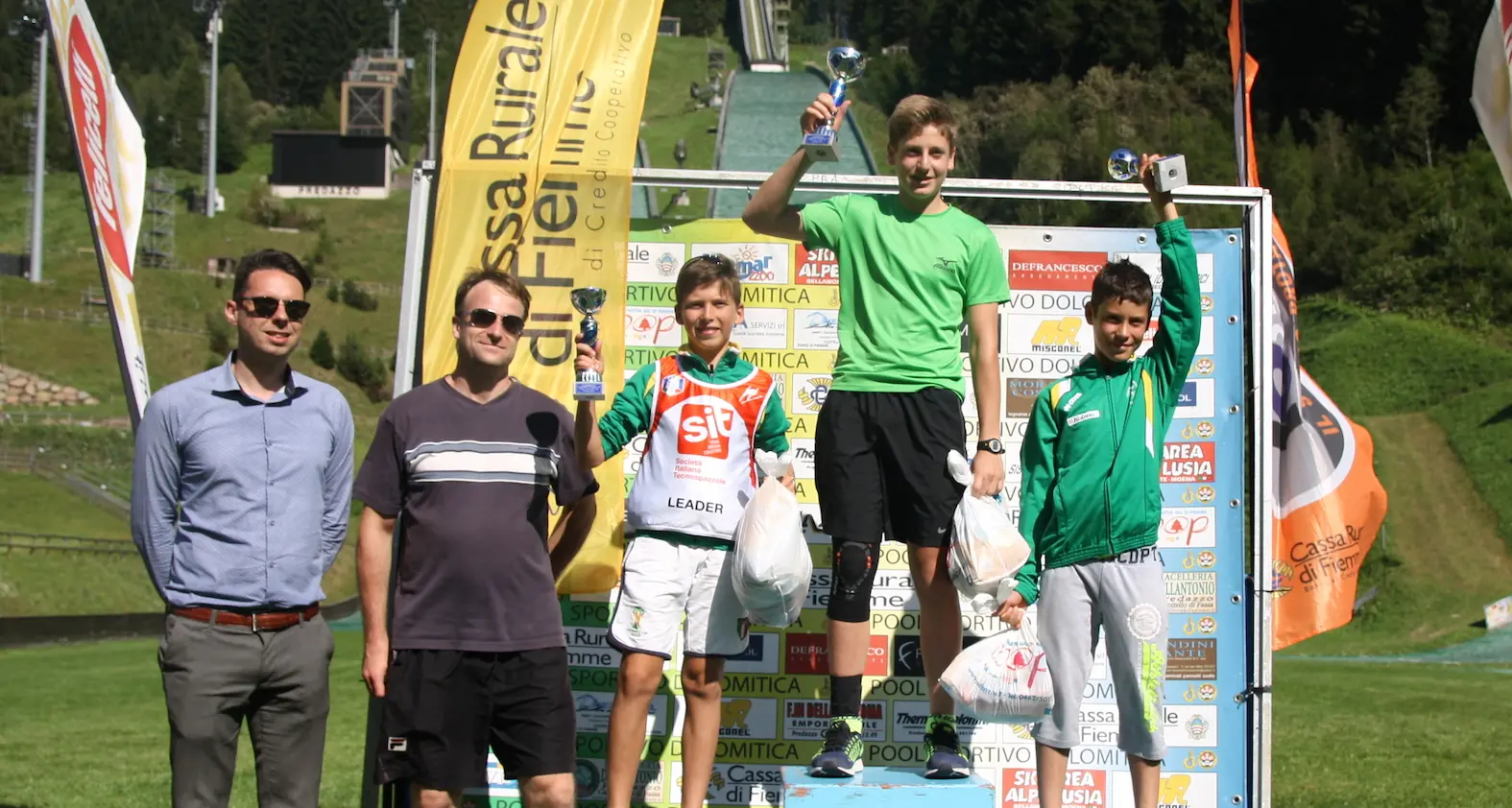 Trentini mattatori nelle gare giovanili in Val di Fiemme