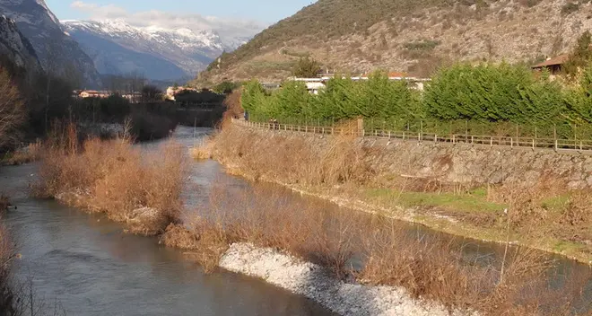 Anziano cade nel fiume: salvato dai carabinieri