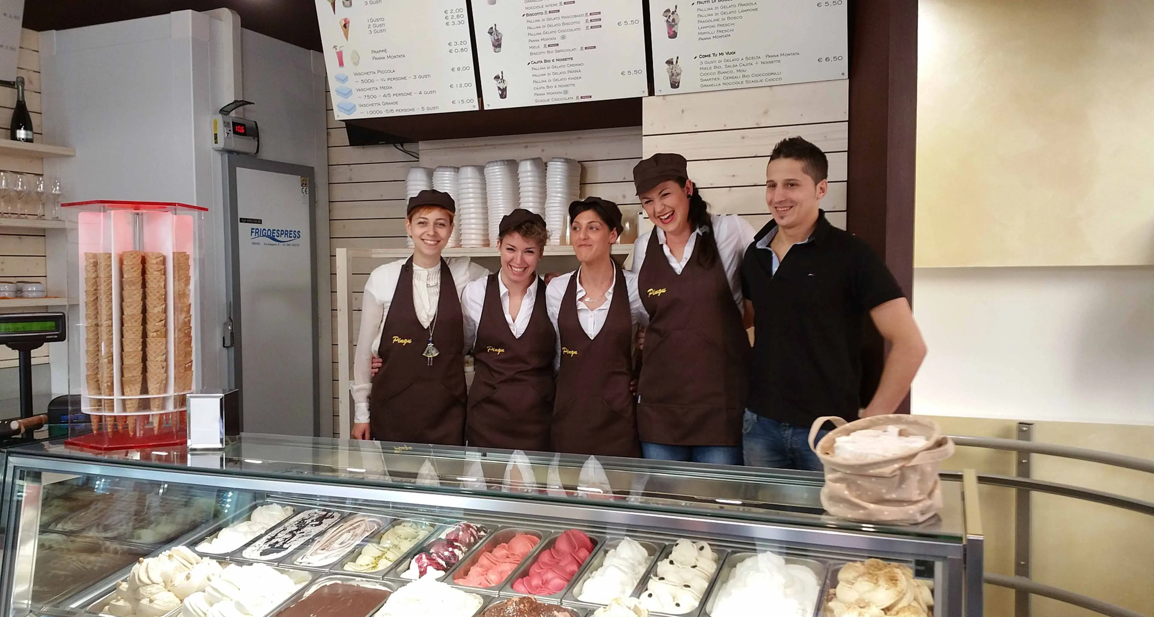 In centro arriva il gelato bio e solidale