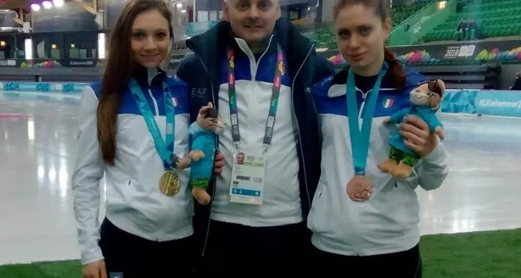 Le trentine Bonazza e Cristelli sul podio olimpico