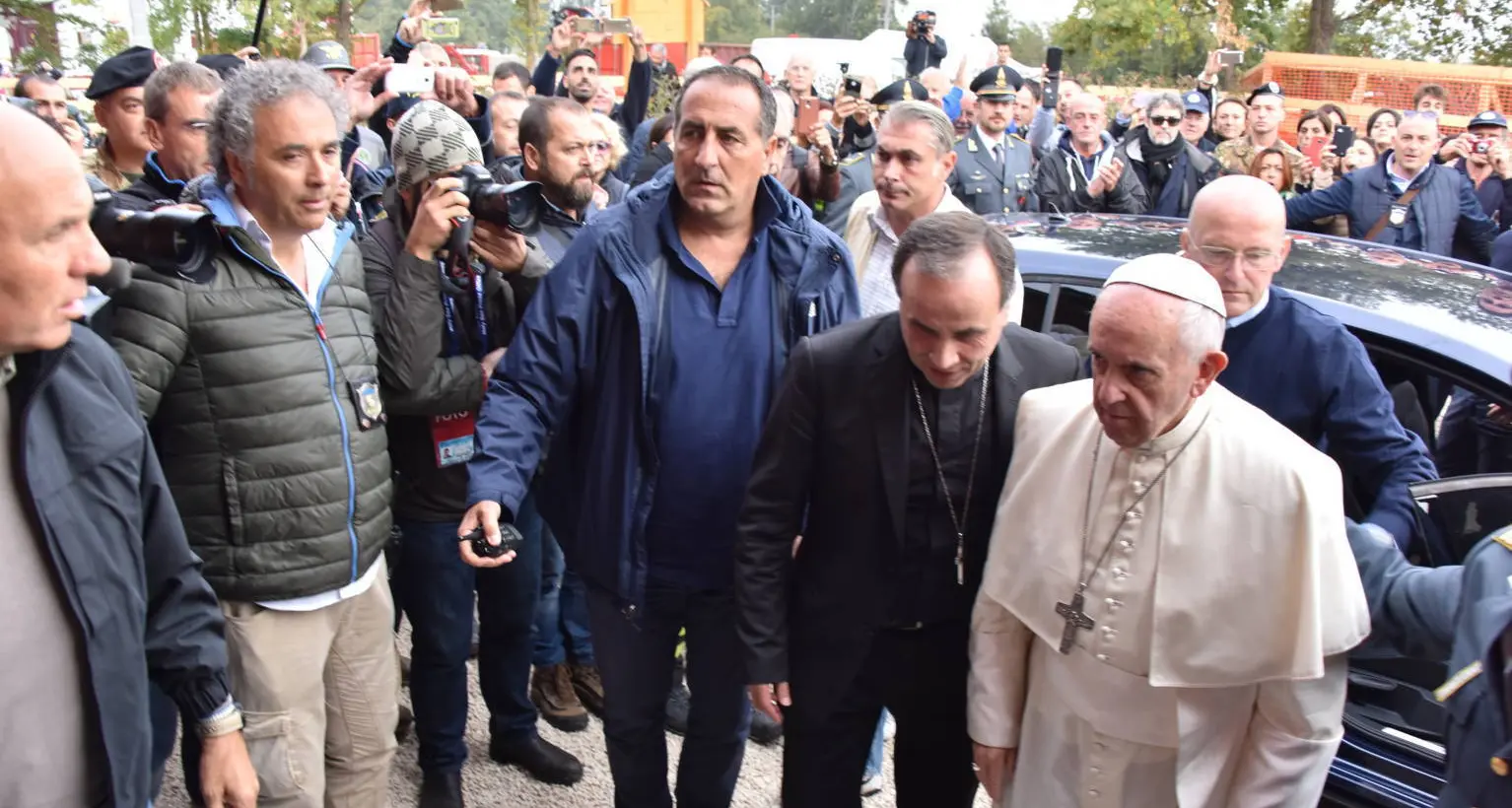Oggi su Rai1 il servizio del Papa ad Amatrice