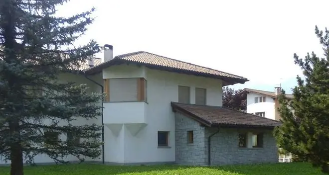 Tione, la villa si trasforma in nido