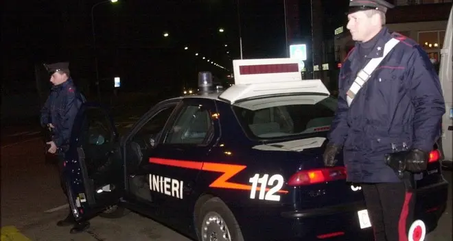 Ladro in fuga si schianta contro un muro