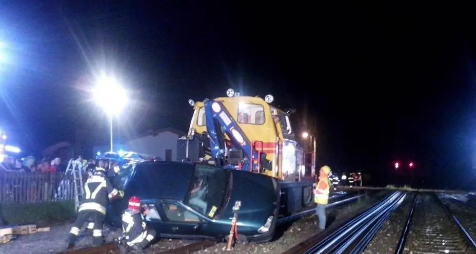 Prove tecniche di disastro sulla ferrovia