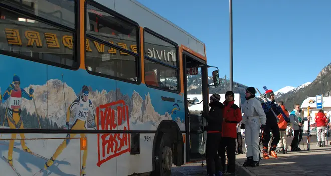 Skibus, il servizio ad un’azienda romana
