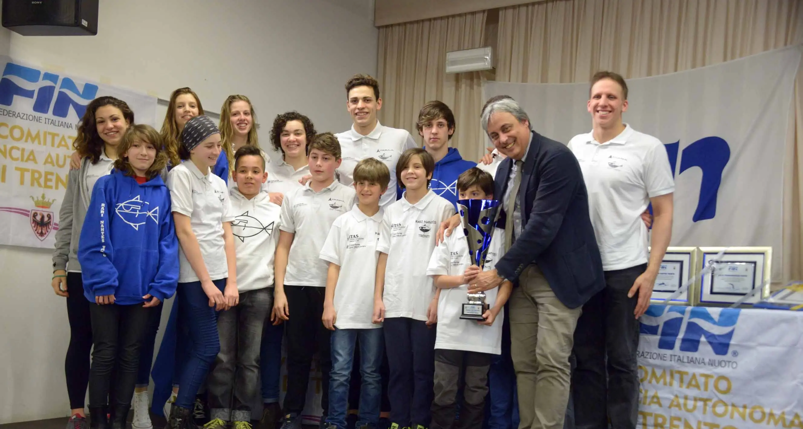 La Rari Nantes nominata \"Top Team 2014\"