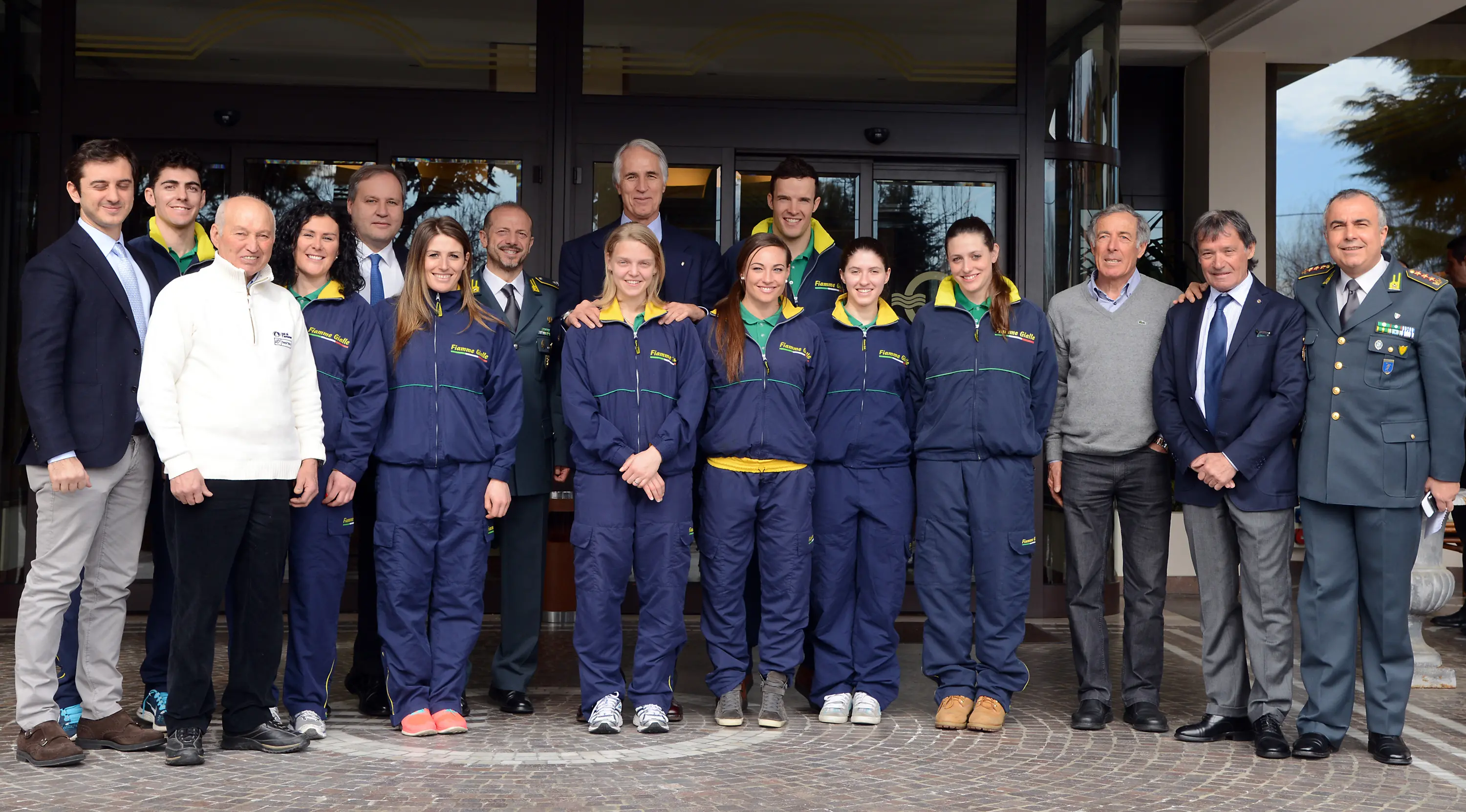 GRUPPO SCIATORI FF.GG. 90° ANNIVERSARIO DALLA SUA FONDAZIONE - AD UN ANNO DA SOCHI CON IMPEGNO VERSO IL FUTURO. 21 FEBBRAIO 2015 \\\"Copyright PHOTO ELVIS\\\"