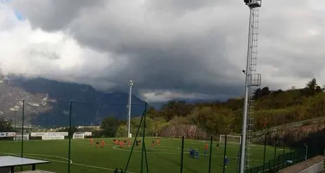 Il nuovo campo sportivo inaugurato a Meano