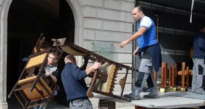 Rettorato all’ex museo, via al trasloco / VIDEO