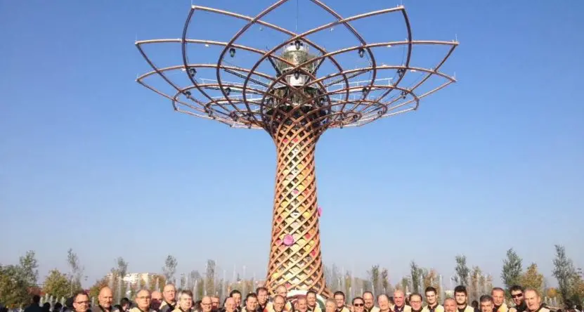 Il coro Sant'Ilario canta \"Volare\" per la chiusura di Expo
