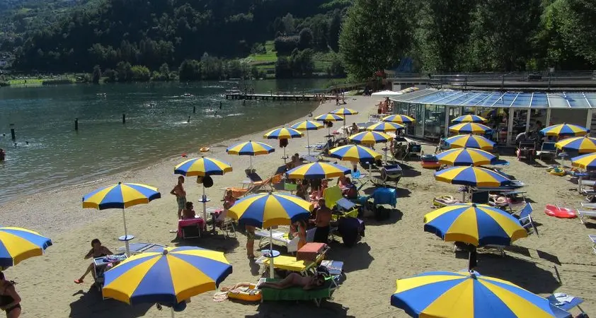 Il Lido è ritornato spiaggia dei trentini