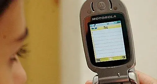 Sms hot alla collega, licenziato