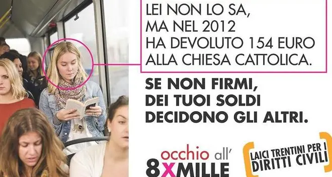 «Otto per mille, occhio ai vostri soldi»