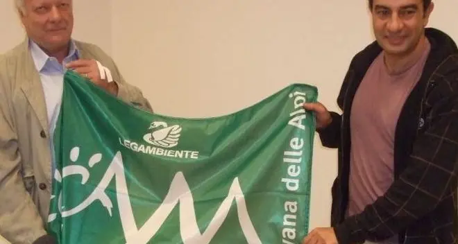 Su Malosco sventola la Bandiera verde
