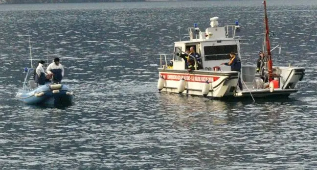 Sub trentino disperso nel Mar Ligure