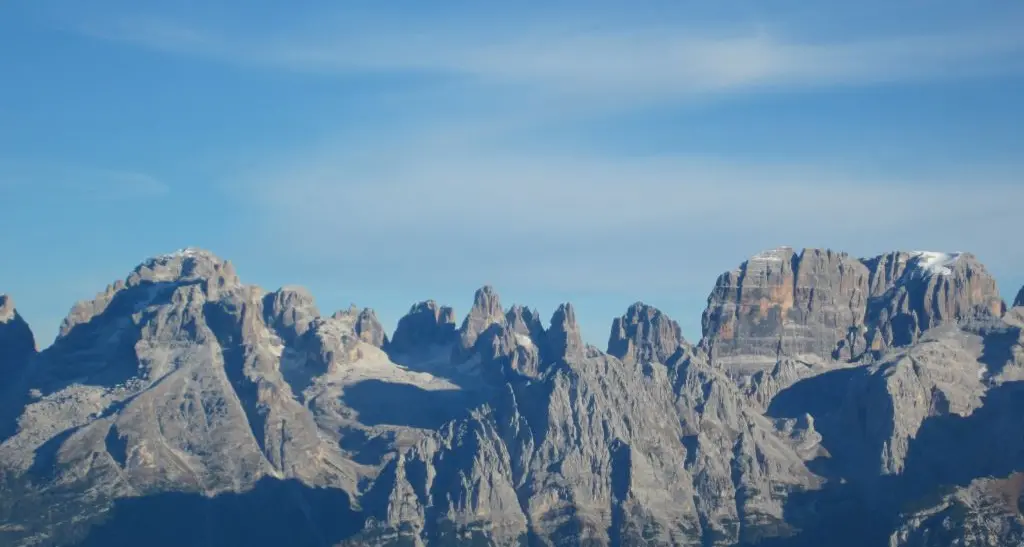 Sorpresa: Cima Tosa non è più la vetta «regina» del Brenta