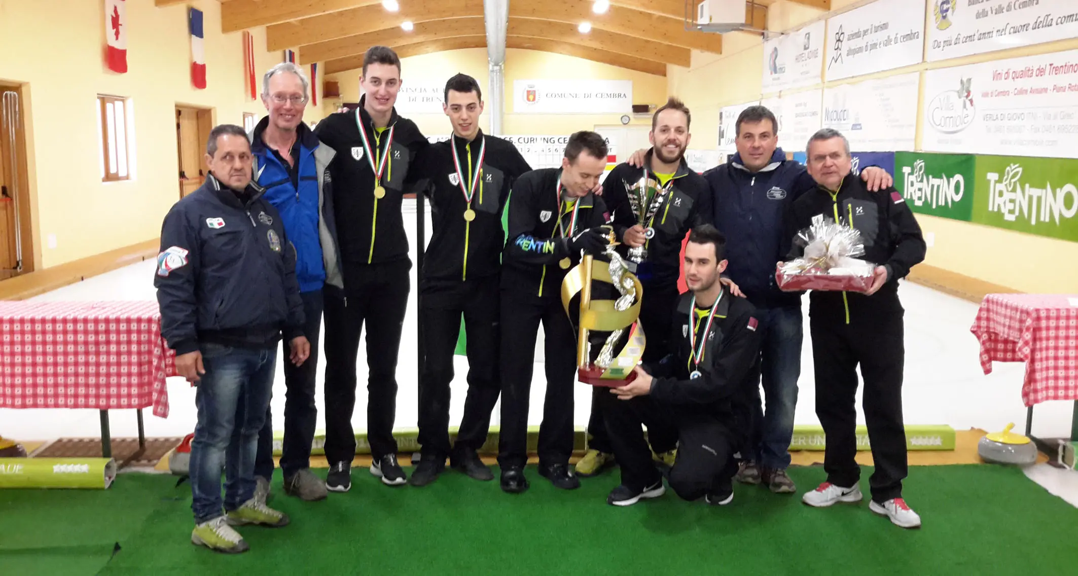 Trentino Curling si conferma campione d'Italia
