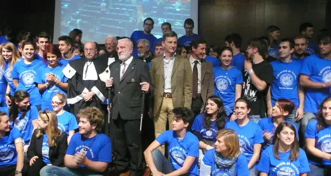 Laurea honoris causa a Cesare Maestri