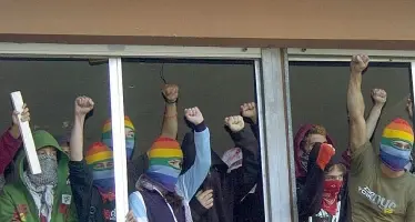 «Senza una sede non ce ne andiamo»