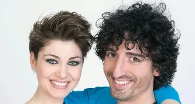 Claudia balla sotto le stelle