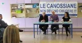 «Le Canossiane non devono chiudere»