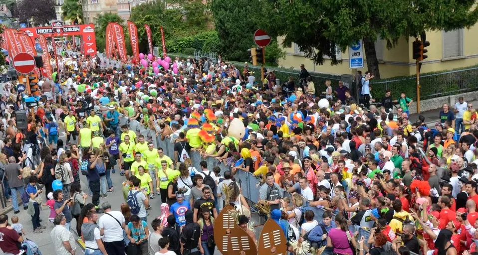 La Strongmanrun è una disfida fra Rovereto e Riva
