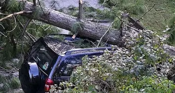 Temporali e trombe d'aria in provincia