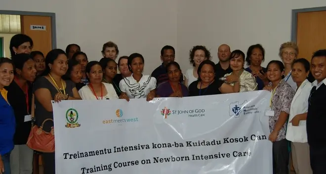 Neonatologia trentina missione a Timor Est per aiutare i bambini