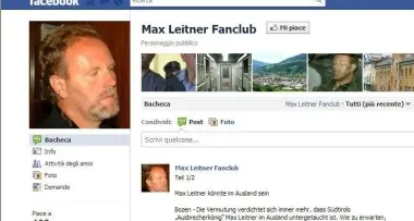 Decine di fan club per Max Leitner l'evaso
