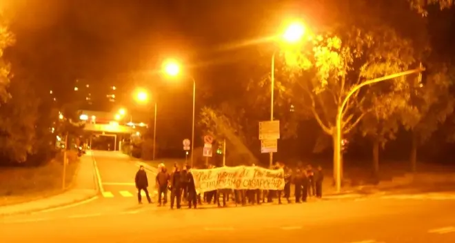 Tensione CasaPound e anarchici