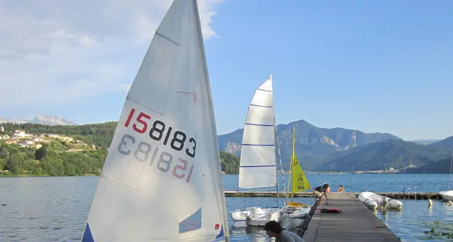 Sul lago c’è la barca dei disabili